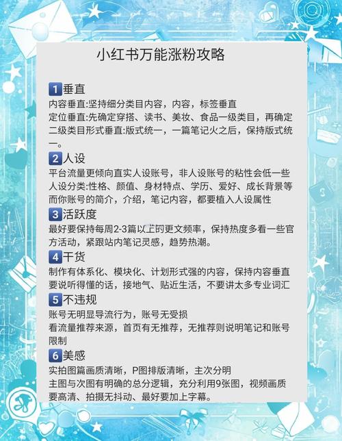 **标题：小红书涨粉全攻略：揭秘账号脱颖而出的秘诀！**